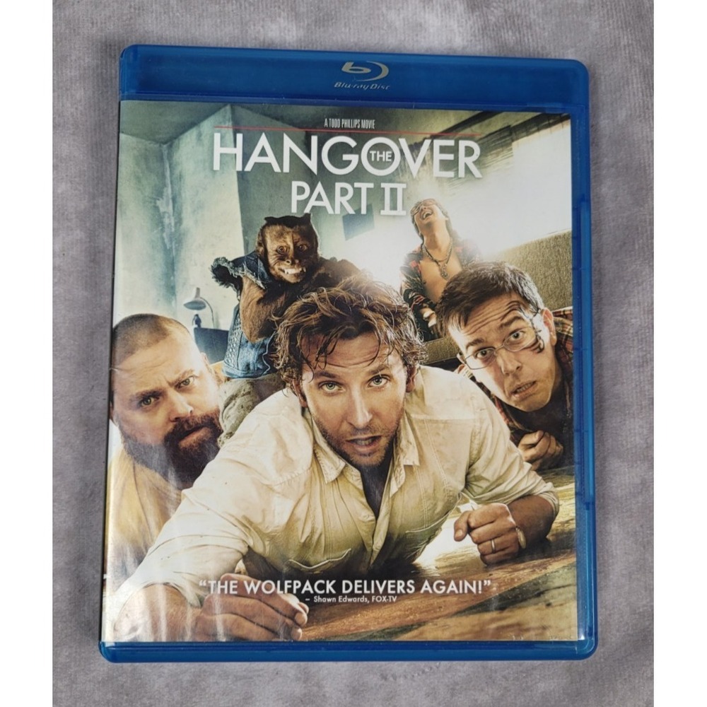 The Hangover Part II Blu-ray 2011 Comedy Sequel Bradley Cooper